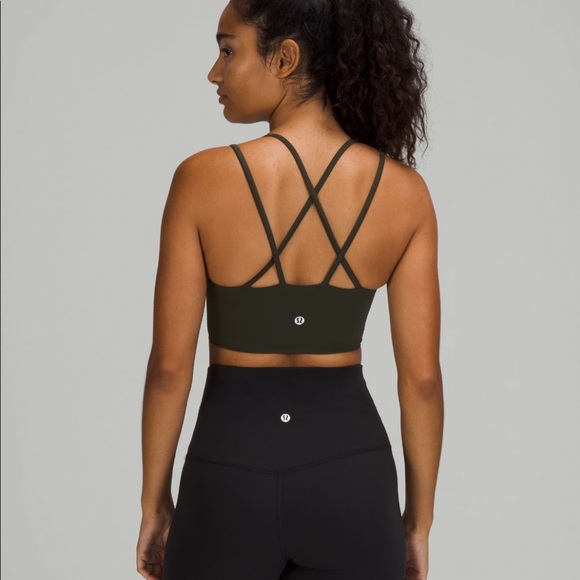 Lululemon longline like a cloud sports bra b/c - Picture 2 of 3